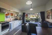 Kitchen and dining room interior