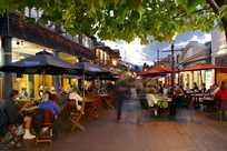 Street filled with people