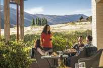 Group outdoor dining