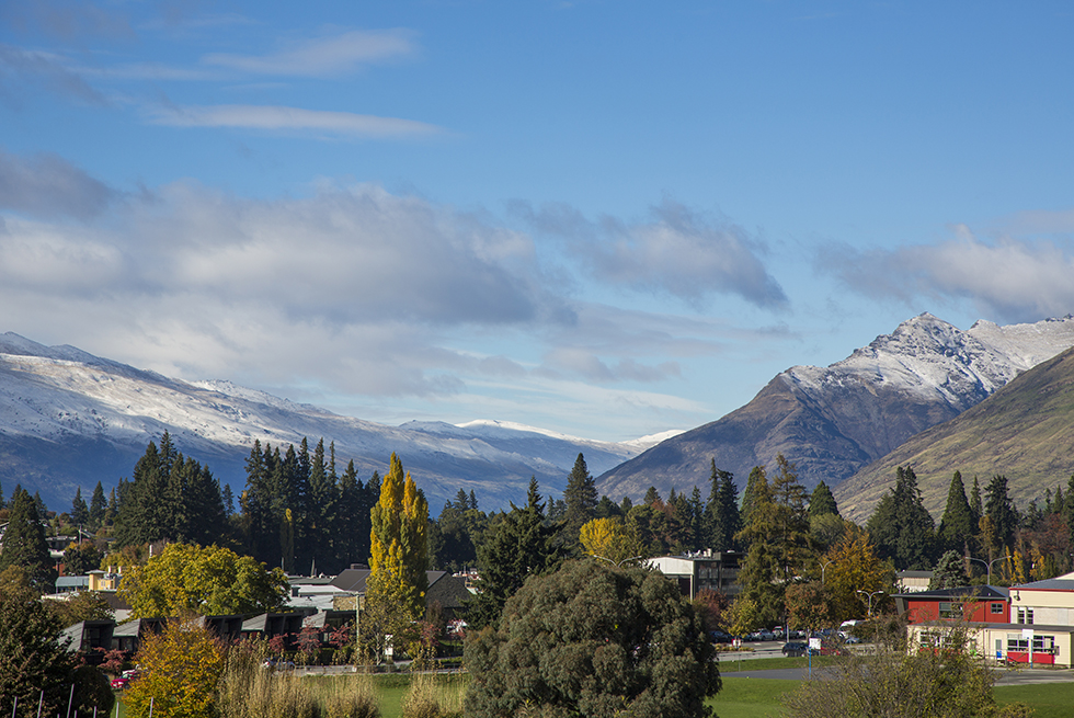 View of mountains